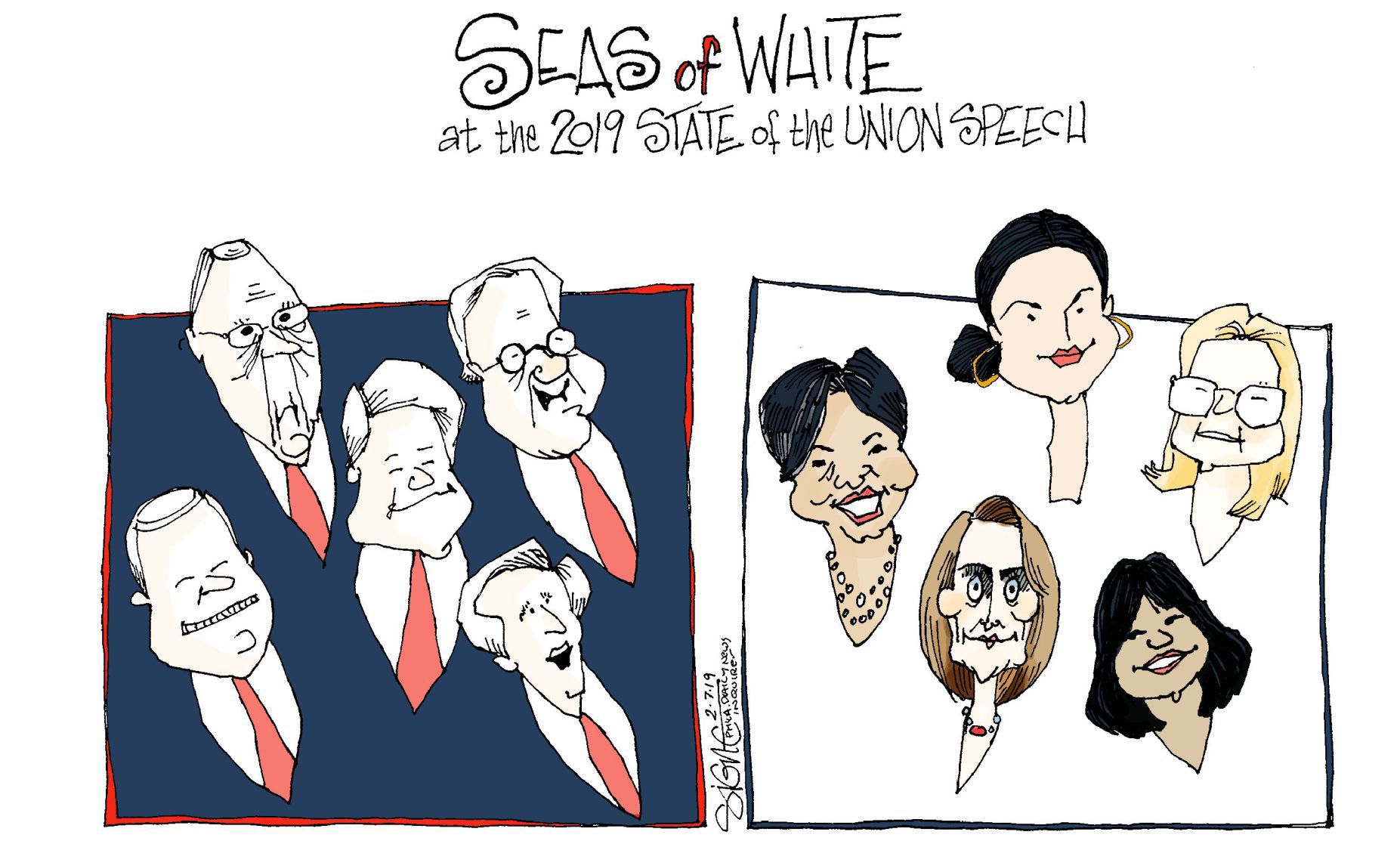 Signe Wilkinson cartoon